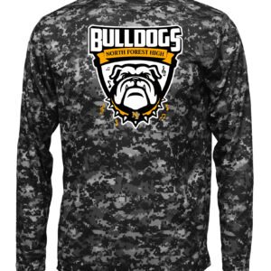 Camo North Forest Bulldog Band Long Sleeve