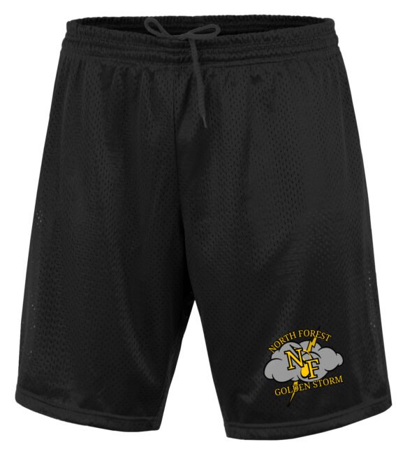 Mesh Short With Pockets (Black)
