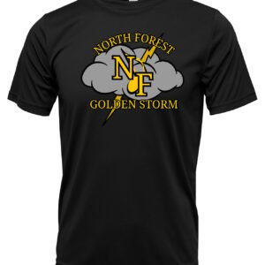 North Forest Golden Storm T-Shirt (Black)