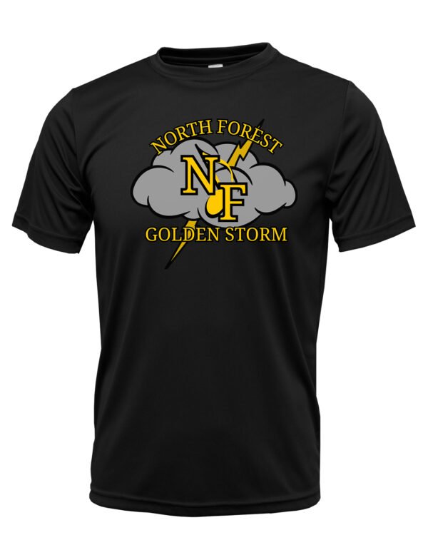 North Forest Golden Storm T-Shirt (Black)